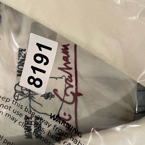 Robert Graham Money Money Blue and White Casual Button Down Shirt Ribbon Collar - Picture 11 of 11